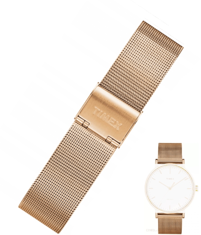 

Bransoleta Mesh Timex Różowe Złoto PW2R26400