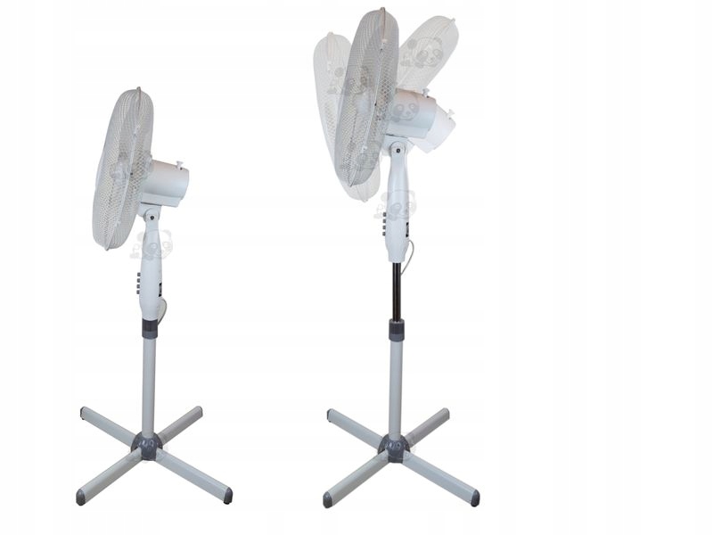 WENTYLATOR WOLNOSTOJĄCY CICHY MOCNY Z REGULACJĄ Model DA-1601