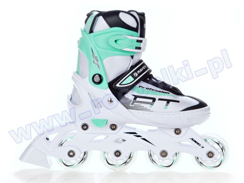 Rolki 3w1 RAVEN Profession White/Mint