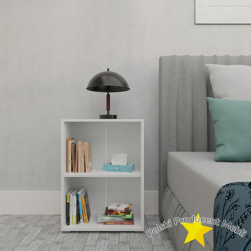 REGAŁ 60 KSIĄŻKI SEGREGATORY WENGE PŁYTA 18 mm Wysokość mebla 80 cm