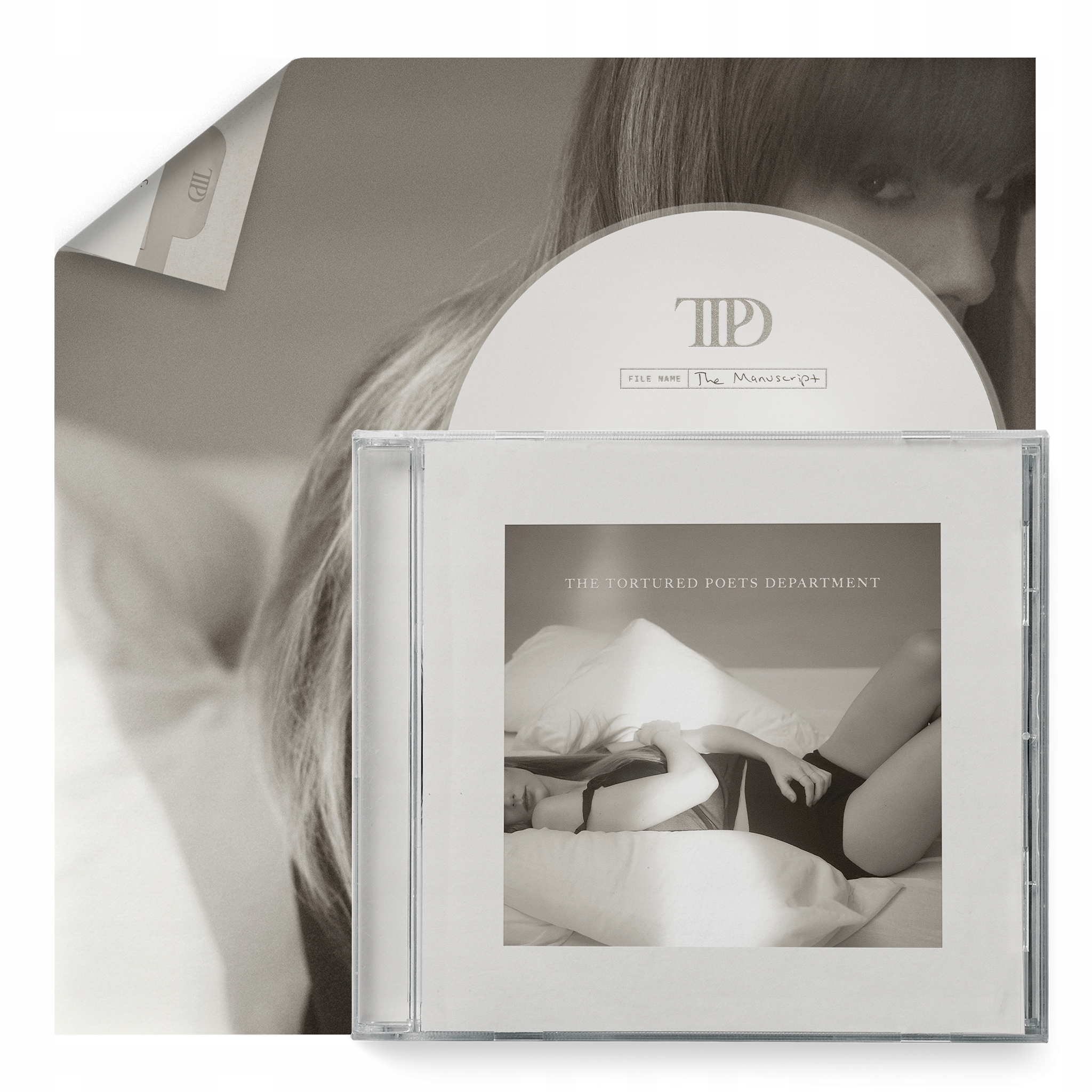 TAYLOR SWIFT The Tortured Poets Department + Bonus Track CD 2024