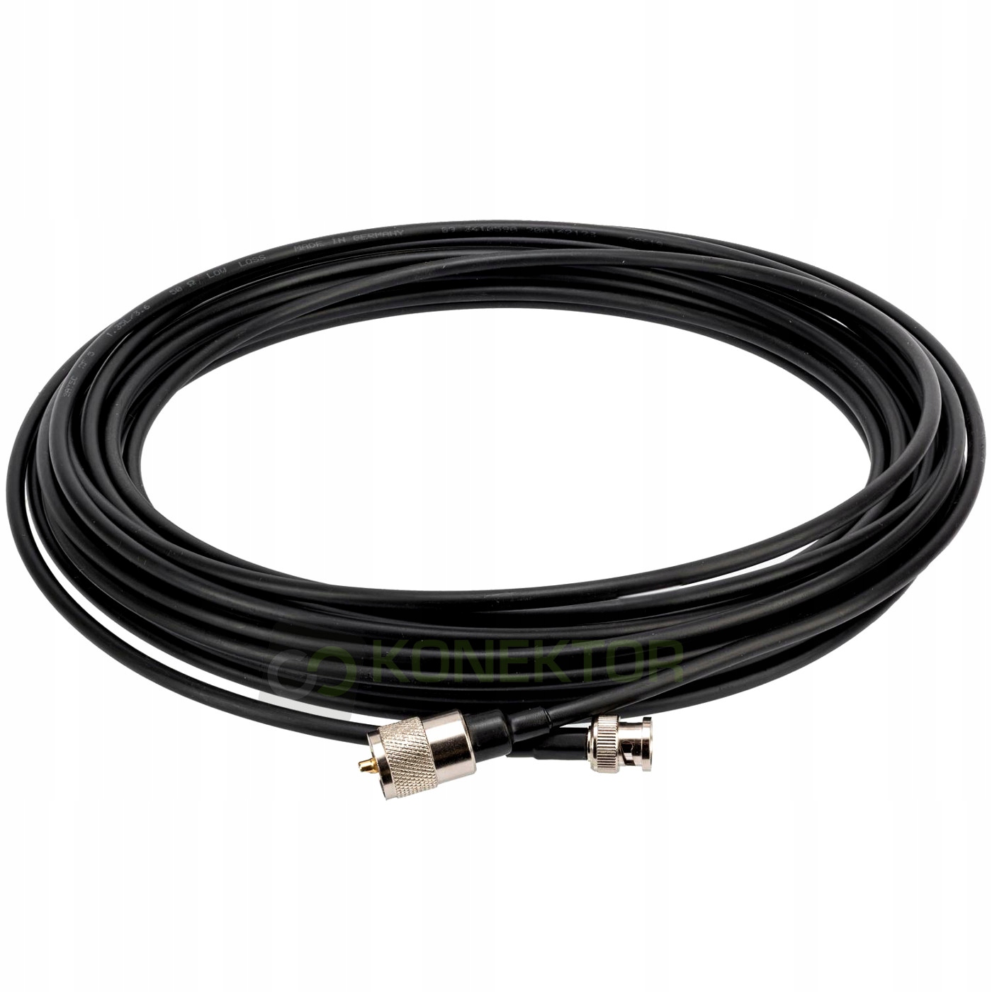 

Kabel RF-5 5m wtyk Bnc wtyk UC-1 skaner Uniden