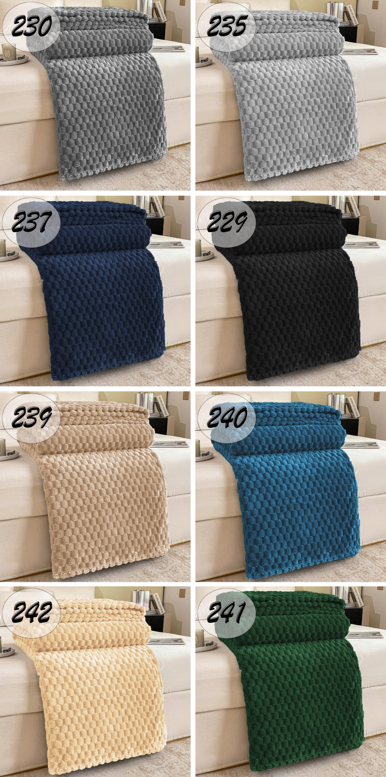 KOC KOCE NARZUTA NA ŁÓŻKO 200x220 MIKROFIBRA PLED KOLORY EAN (GTIN) 5904347192037