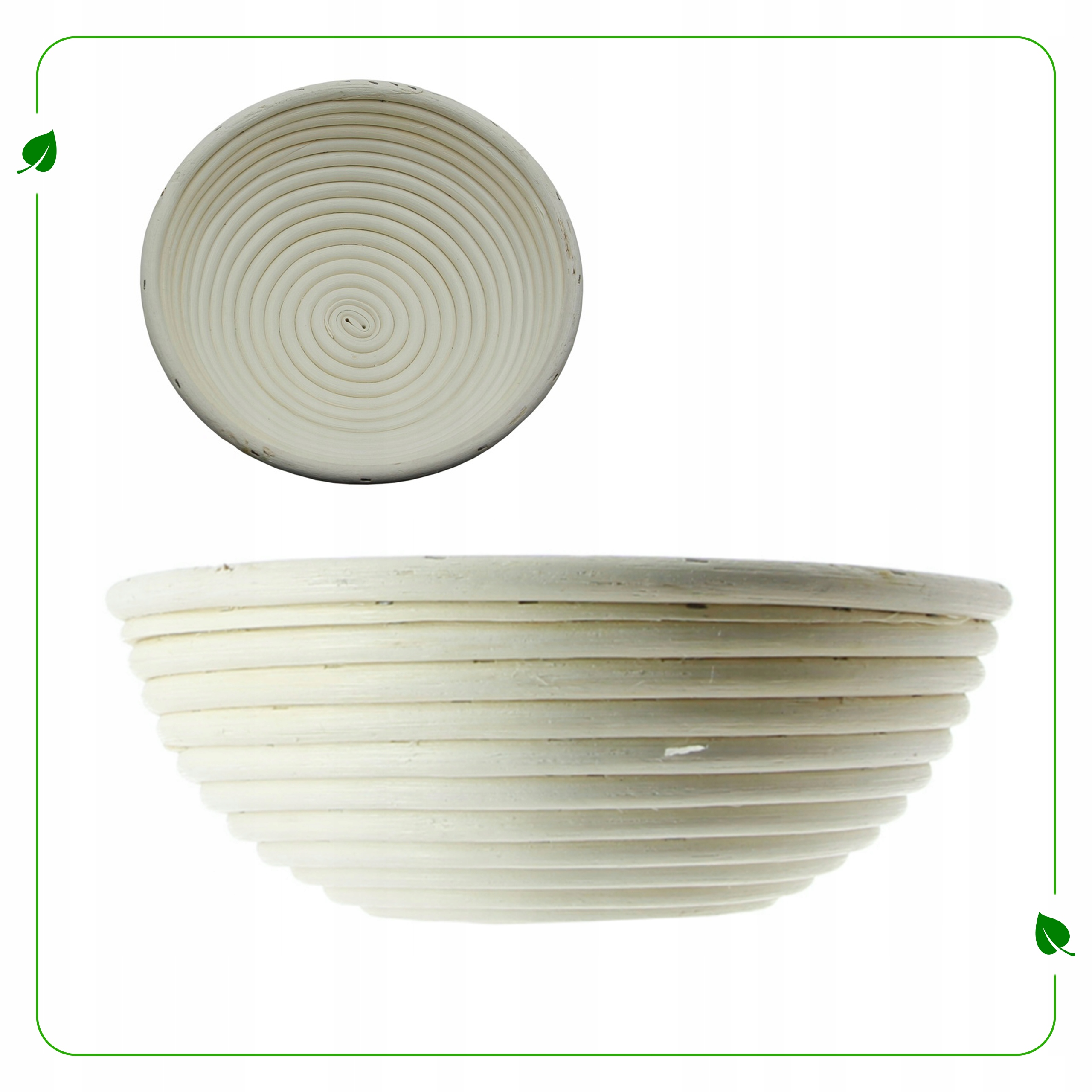 KOSZYK RATAN DO WYRASTANIA IDEALNEGO CHLEBA 23 CM Rodzaj forma do chleba