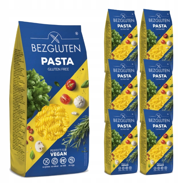 Levně Bezgluten 6 x Bezgluten těstoviny Fusilli 250 g