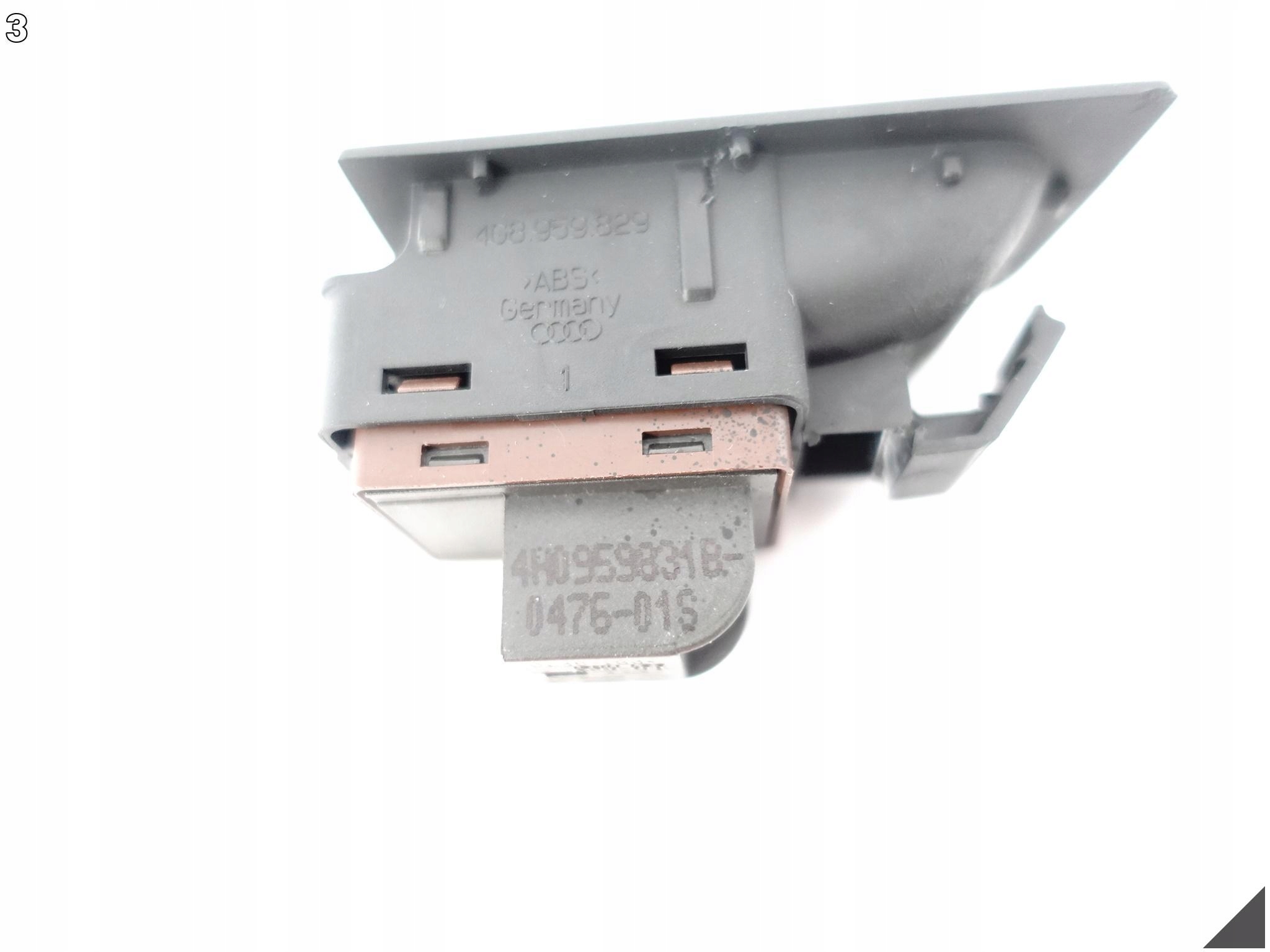 AUDI RS7 S7 A7 4G8 C7 10-18 switch POKRYWY boot CHROM cover 5PR
