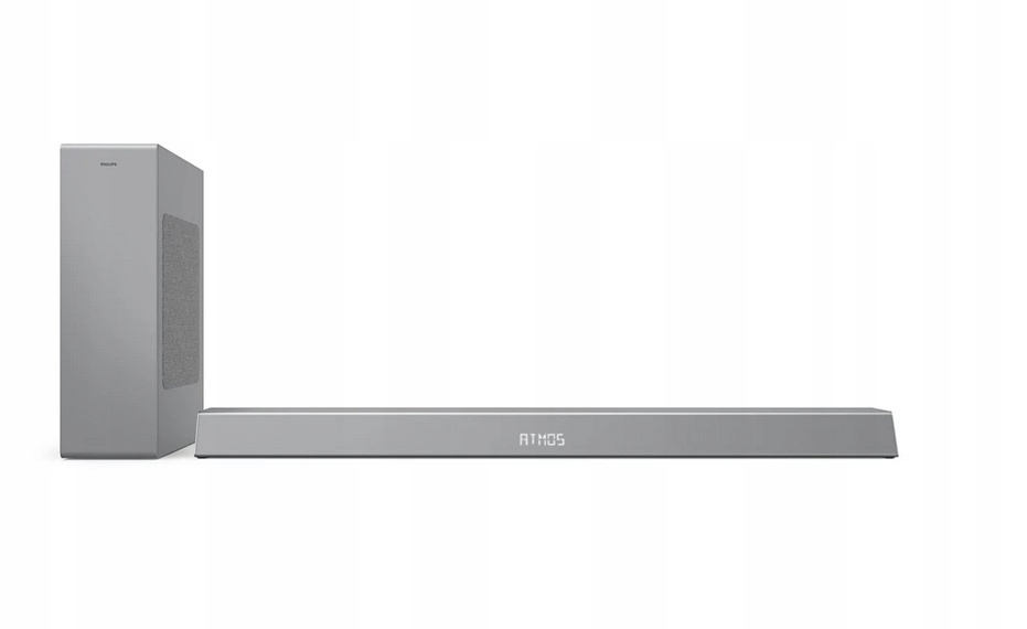 Soundbar 2.1 Philips TAB8505/10 Dolby Atmos z bezprzewodowym subwooferem