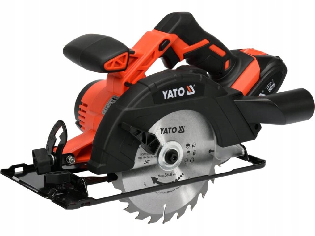 Pila 18V 165 MM, Sada S Baterií 2,0 Ah A Nabíječkou 60 Min Yato