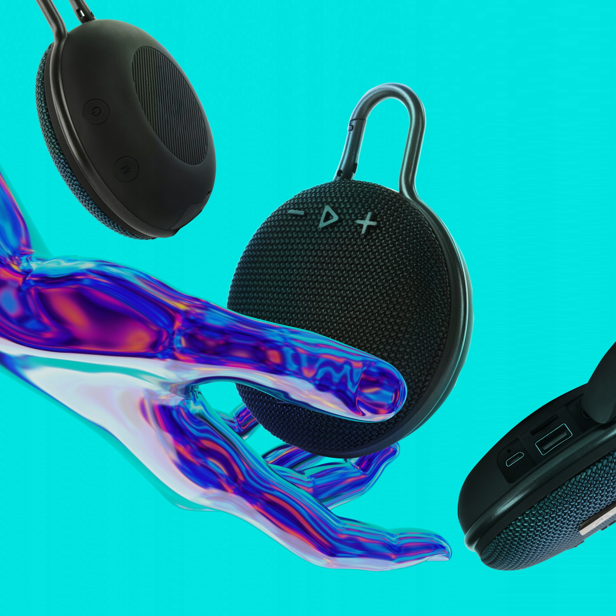 GŁOŚNIK BEZPRZEWODOWY BLUETOOTH MOBILNY ZAWIESZANY Marka LOGIT