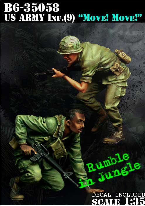 Bravo 6 35058 1/35 Us Infantry (9) Pohyb! Hýbat