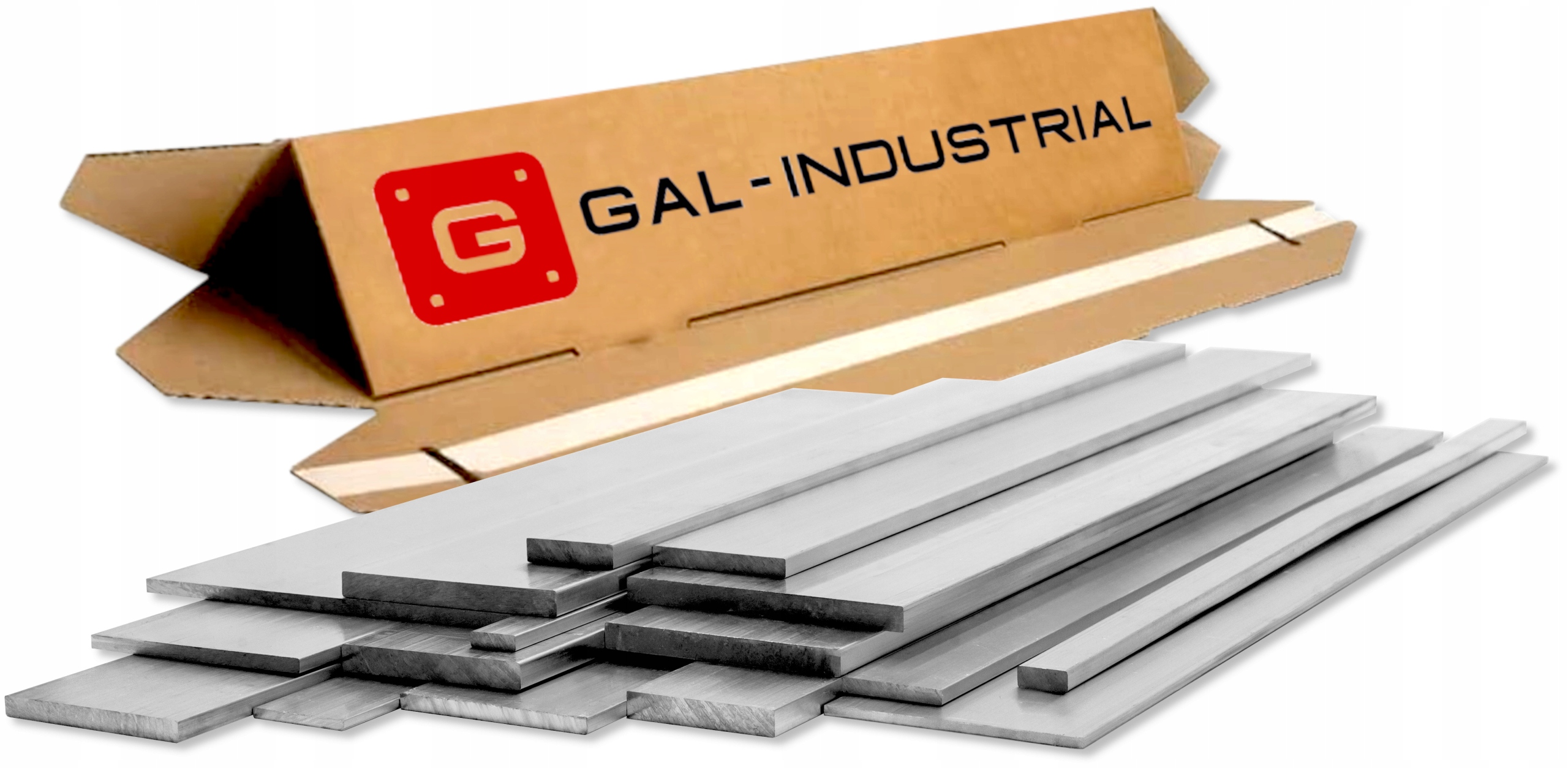 Hliníková plochá tyč 50x5mm 290cm hliníkový profil řezání na míru