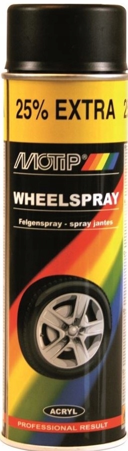 

Motip Lakier Do Felg Czarny Mat 500 ml