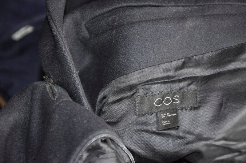 COS płaszcz męski 54 dyplomatka wełna 75% Rozmiar 54