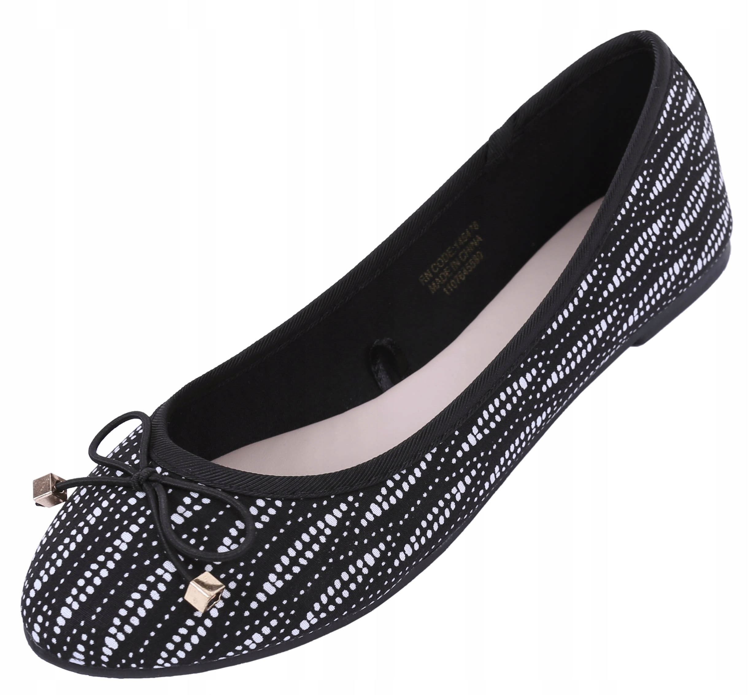 

Czarno-białe balerinki Primark Atmosphere 38