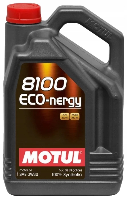 

Motul 8100 Eco-nergy 0W30 5L A5/B5 Sl/cf Volvo
