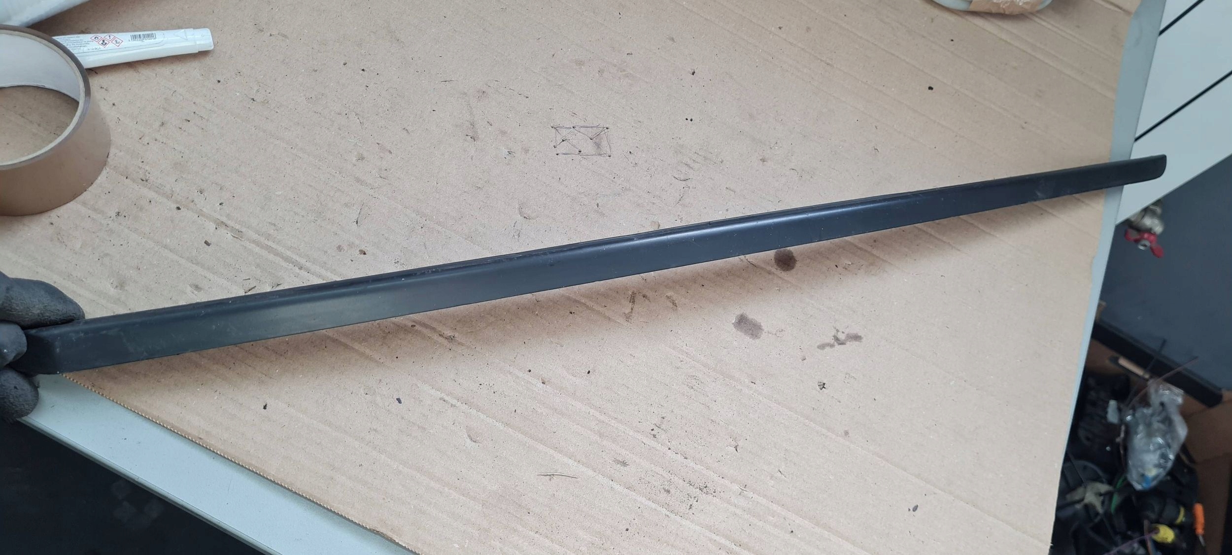 A4 B9 8W moulding cap windows CZOLOWEJ left 8W0854327C