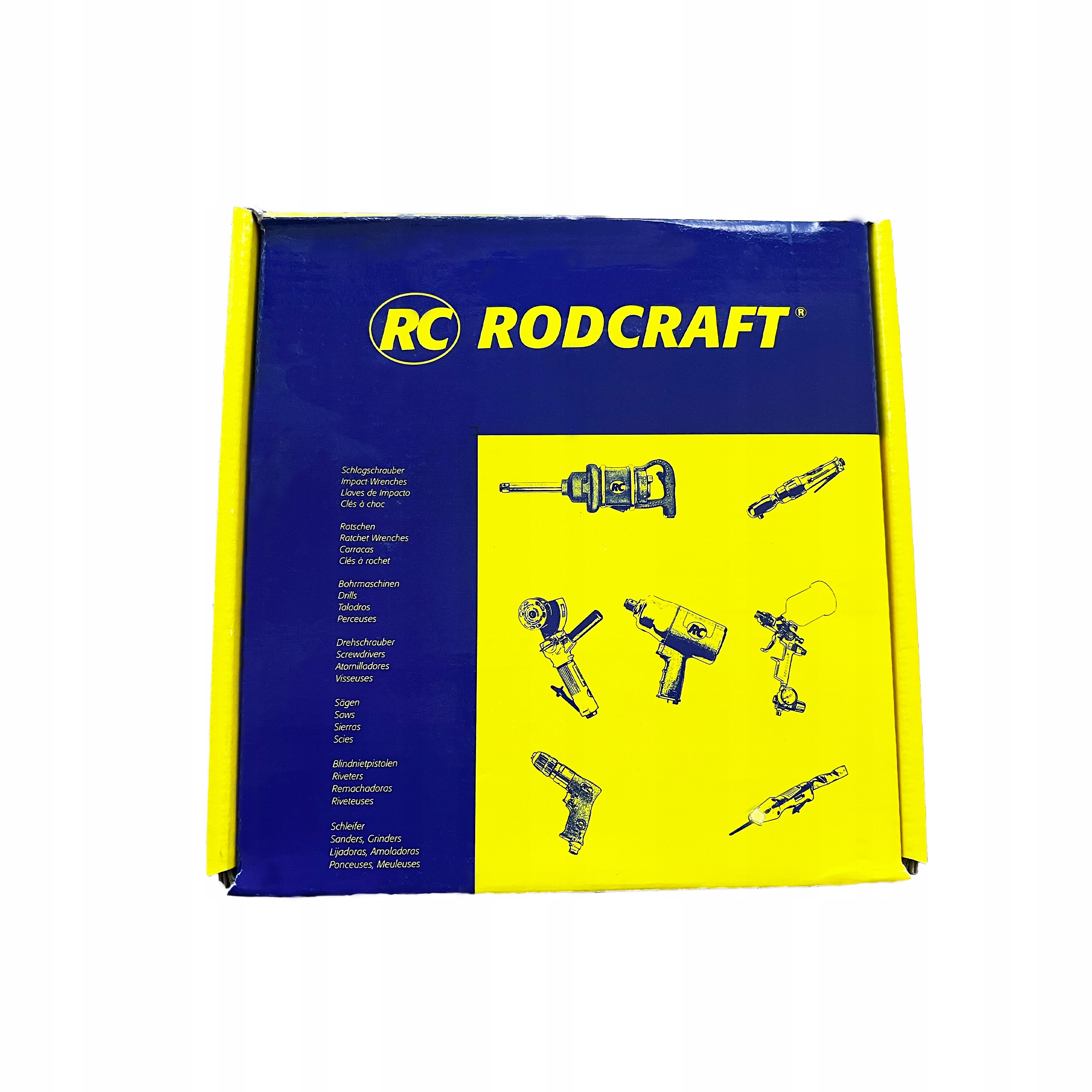KLUCZ UDAROWY PNEUMATYCZNY RODCRAFT 1/2" - RC2203 1254 NM KOMPAKTOWY Kod producenta 8951000387