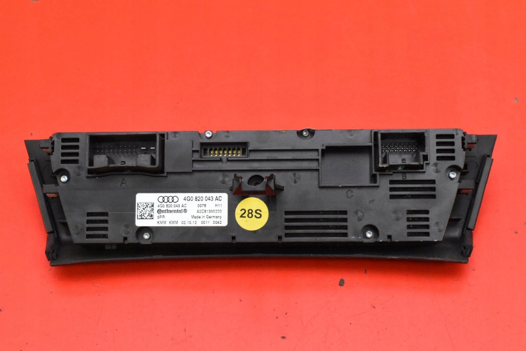control panel air conditioning devices KLIMY 4G0820043AC AUDI A6 C7 10-14