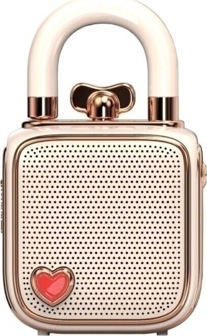 Głośnik Przenośny Bluetooth 5.0 Różowy 5W Kłódka Aptx Divoom Lovelock