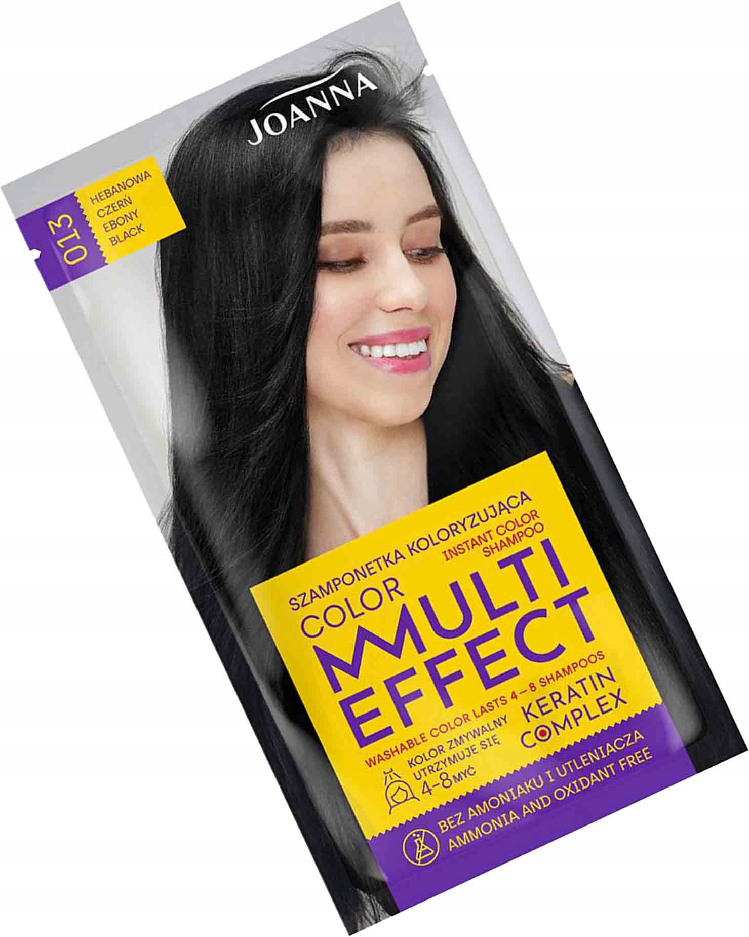 

Joanna Multi Effect Szamponetka Hebanowa Czerń 13