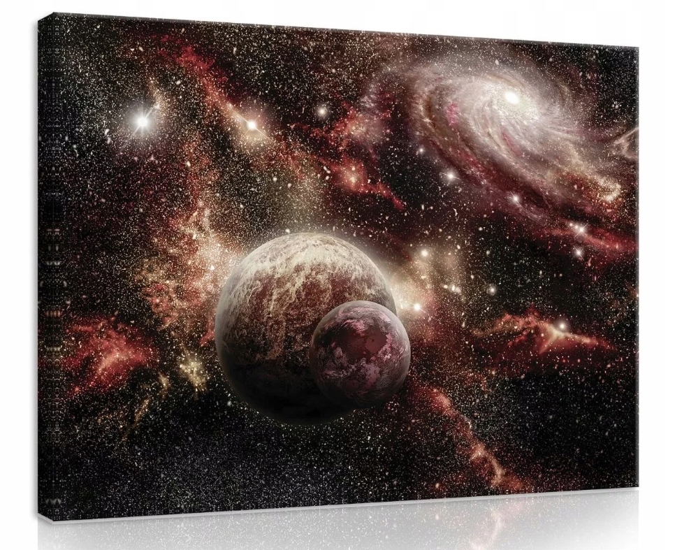 Obraz 80x60 Vesmír planety hvězdy mlhovina galaxie vesmír hloubka