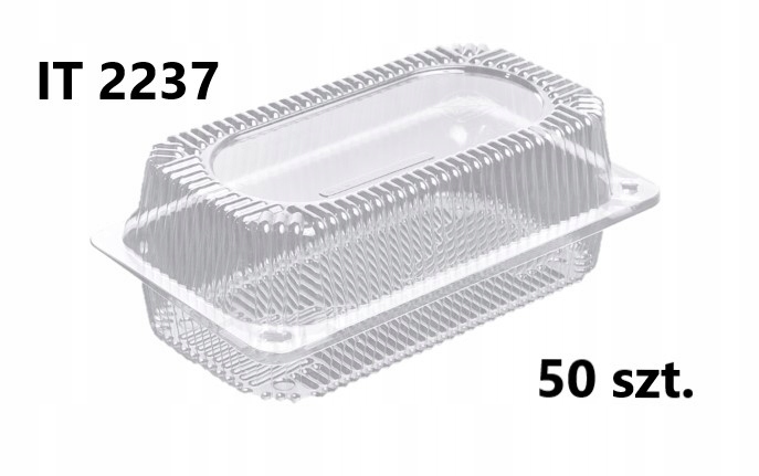 

Pojemnik na ciastka ciasto prostokątny 50szt