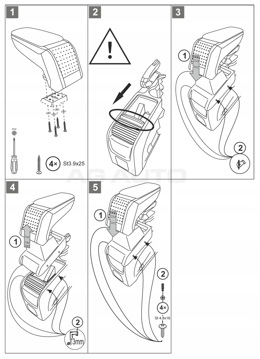 PODLOKIETNIK STANDARD Opel Mokka 2012 Part manufacturer Rati