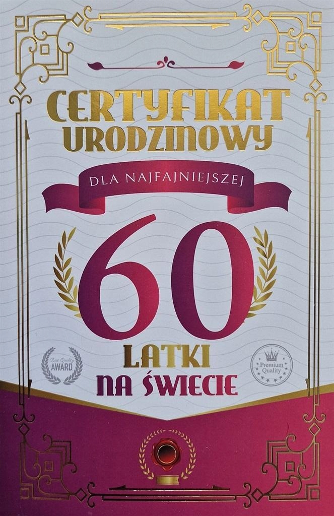 60. SZÜLETÉSNAPI AJÁNDÉK NŐI SZÜLINAPI BÉRLET