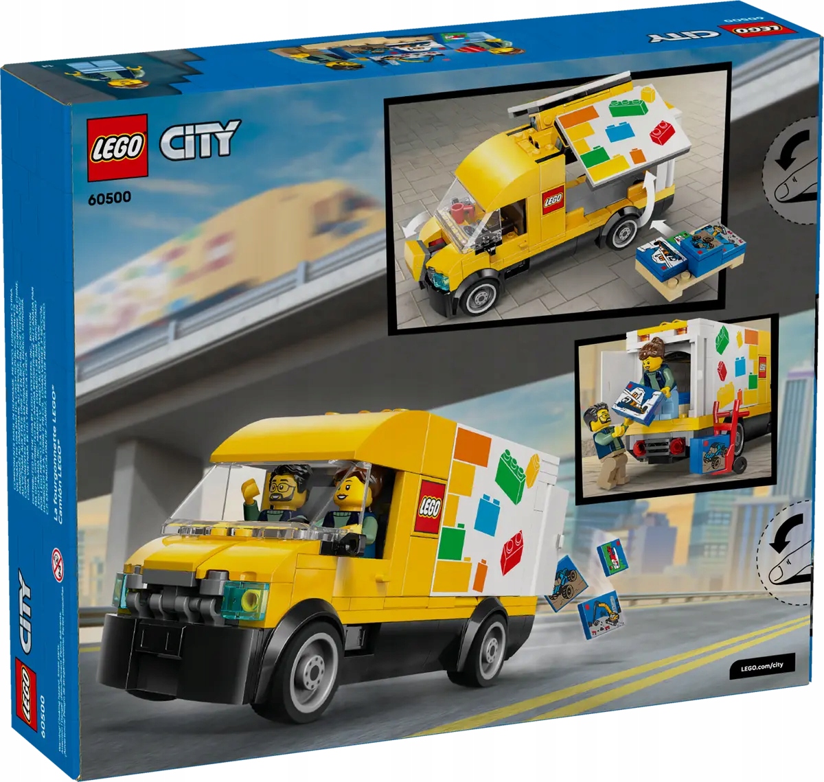 60500 Lego City Lego dodávka