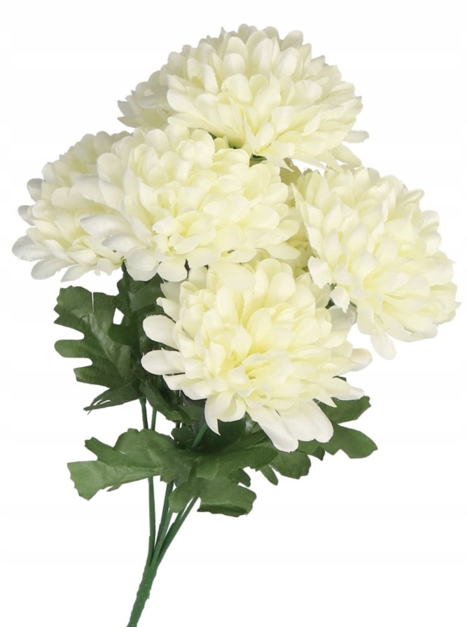 

Chryzantema Sztuczne Kwiaty Bukiet Gęsty DUŻY40CM