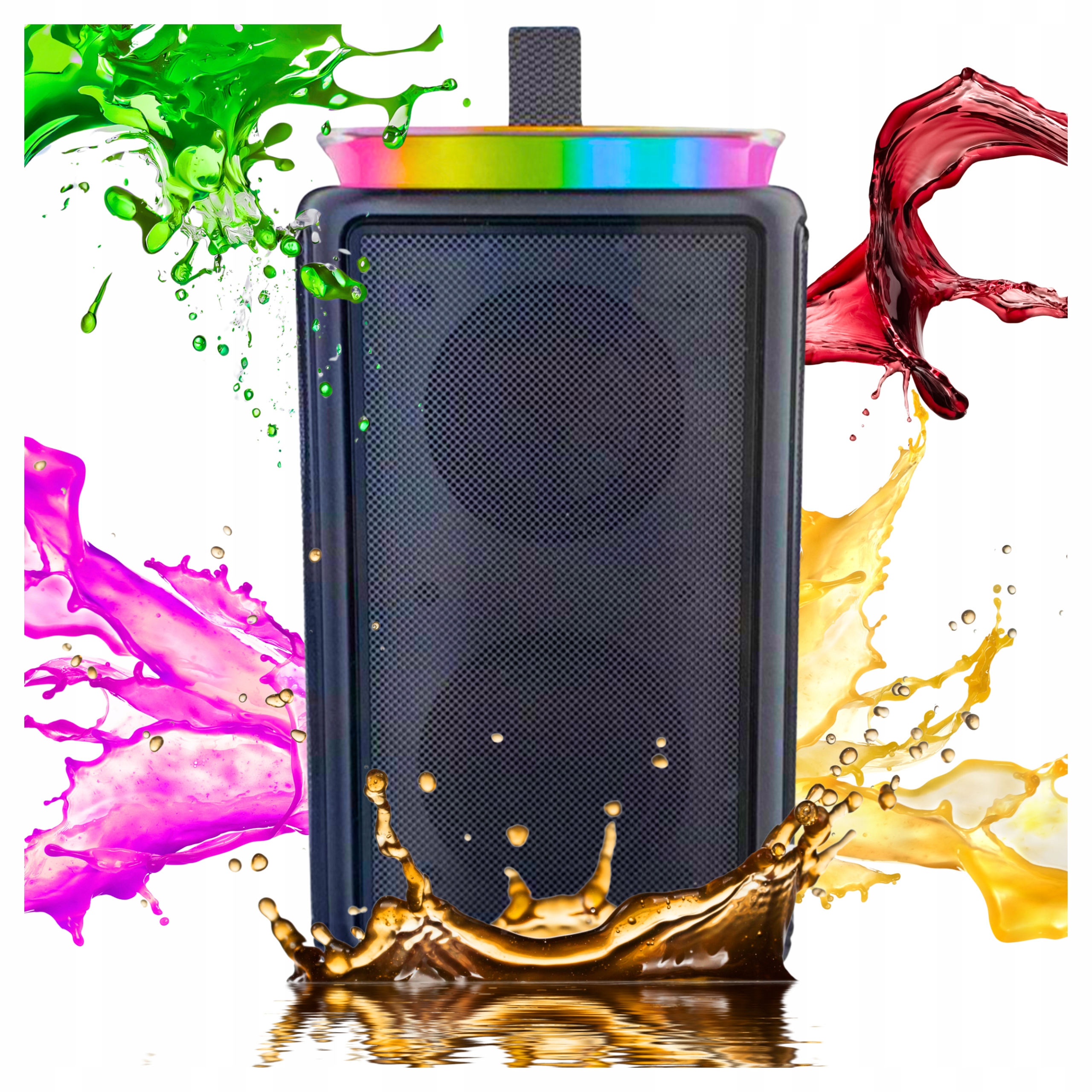 Bluetooth reproduktor Bluetooth s rádiem Přenosný Bezdrátový Hlasitý 360 Stereo