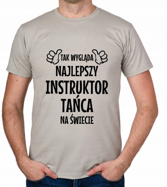 

koszulka Najlepszy Instruktor Tańca prezent
