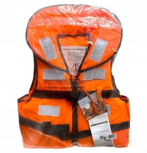 Kamizelka Ratunkowa Kapok Spokey m 60-70 kg 100 N pomarańczowy neonowa