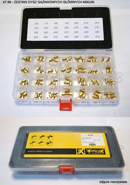 Prox Sada Hlavných Karburátorových Trysiek Mikuni (na Objednávku) ()