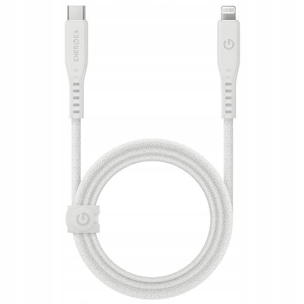 Energea kabel Flow Usb-c LightningC94 Mfi 1.5m biały/white 60W 3A Pd Fast