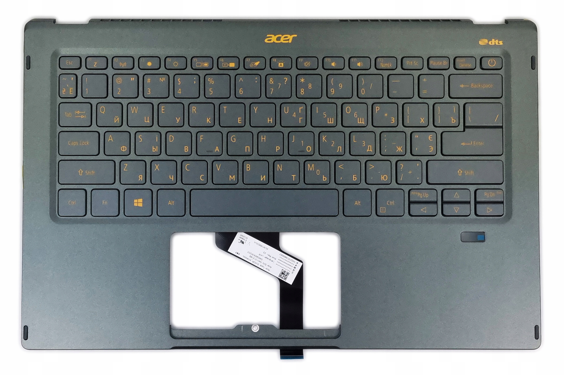 Nová Krytka Klávesnice Acer Swift SF514-55T SF514-55TA Ukrajinská