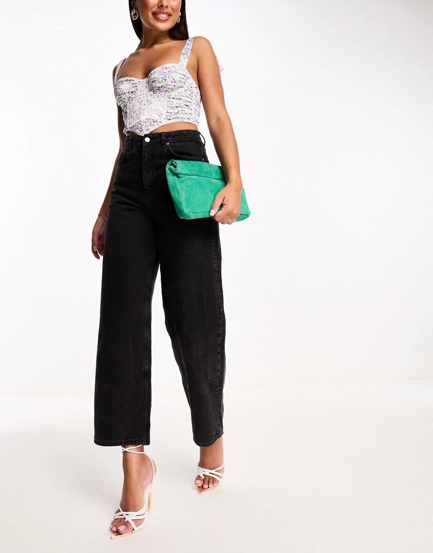 Asos Design XXJ hjg GORSET KWIATY PRINT WIĄZANIE 85C Płeć kobieta