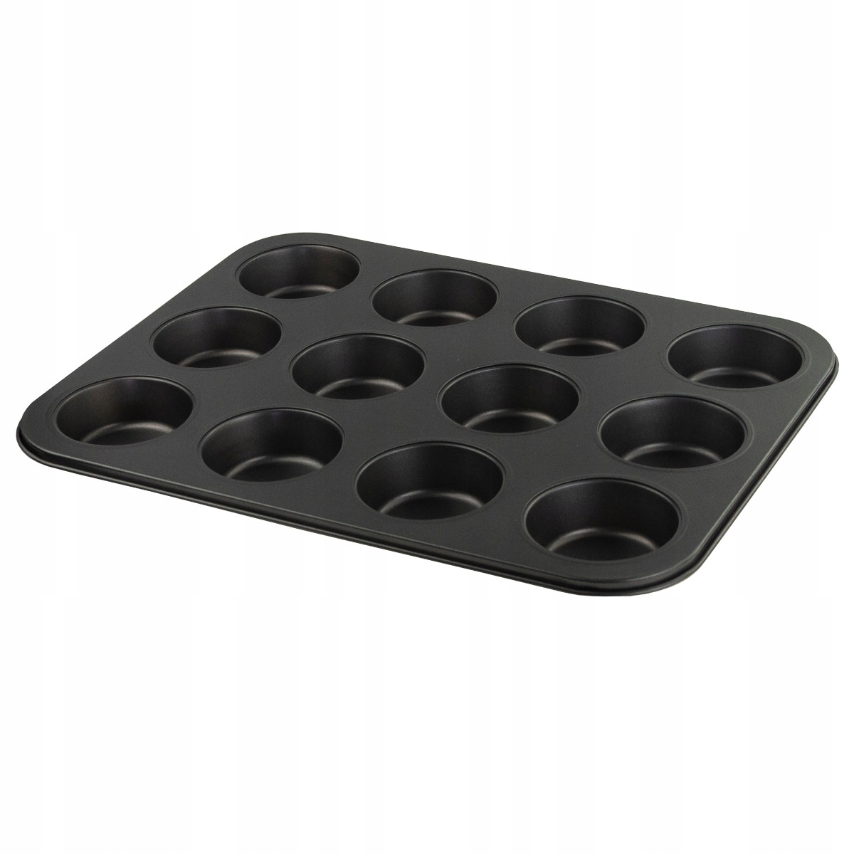 FORMA DO PIECZENIA BABECZEK MUFFIN BLACHA FOREMKA NA 12 BABECZEK non-stick Materiał metal