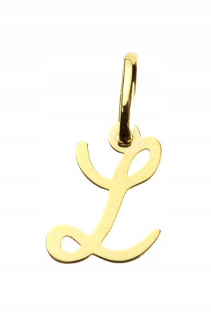 

Literka "L" Zawieszka Złota 333