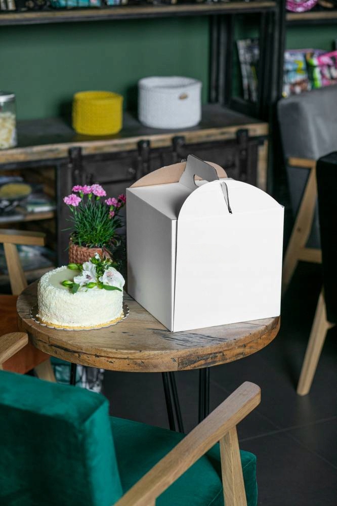 Kartonová nádoba na dort 34x34x25 cm A10