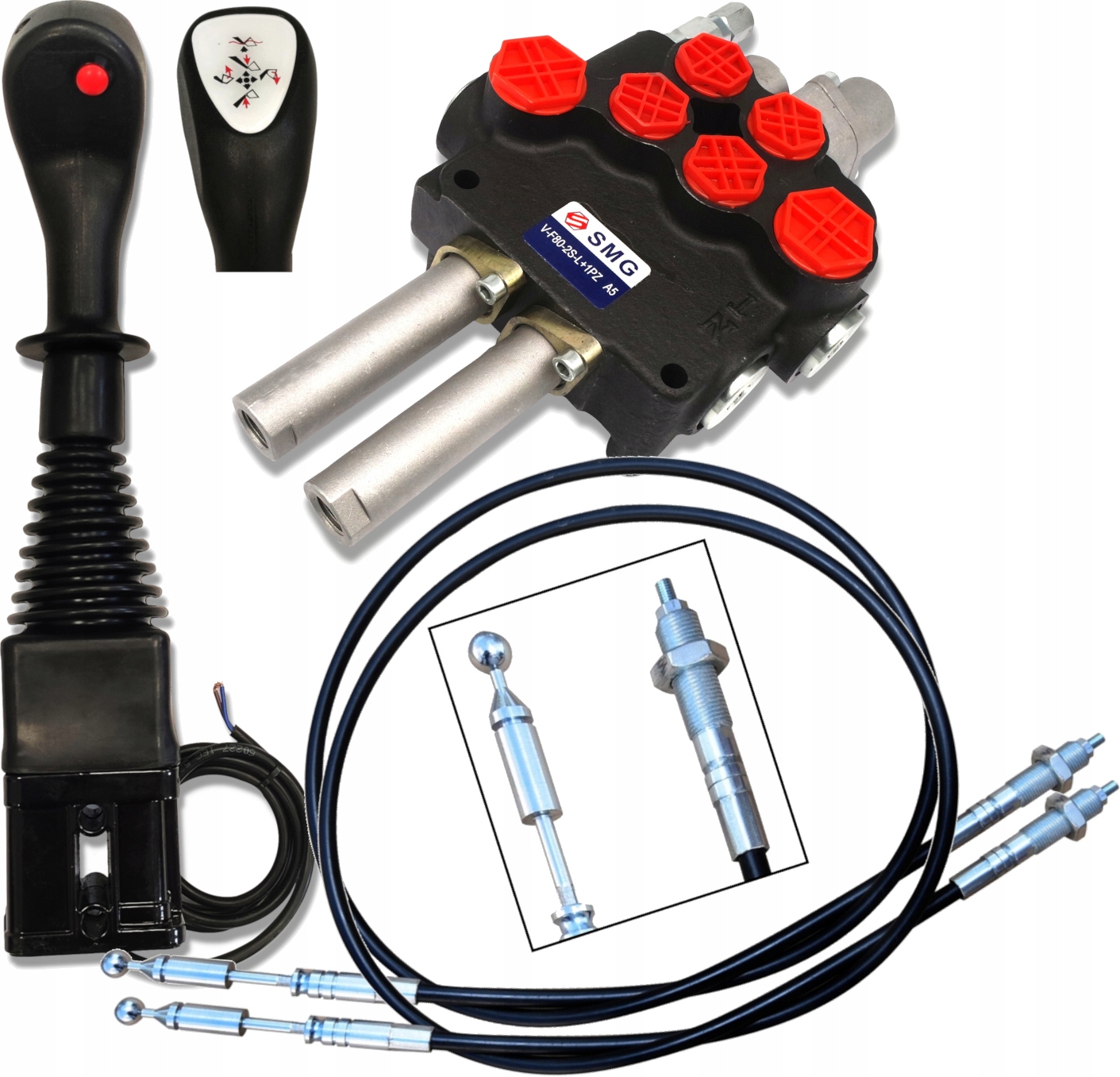 ROZDZIELACZ 80L JOYSTICK 1P 2 SEK DO TURA ZATRZASK