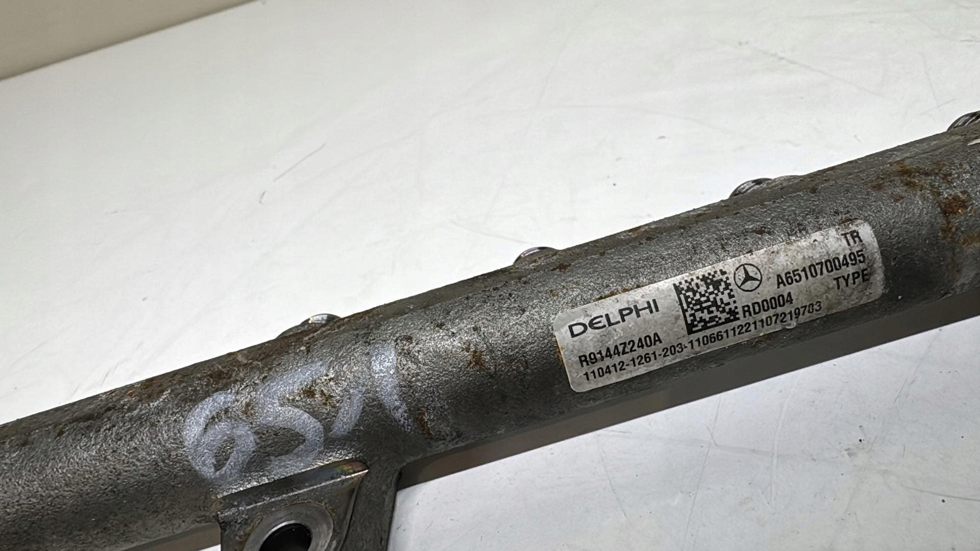 Rampe injection MERCEDES 2.2 CDI A6510700495 Z avec capteurs Complète