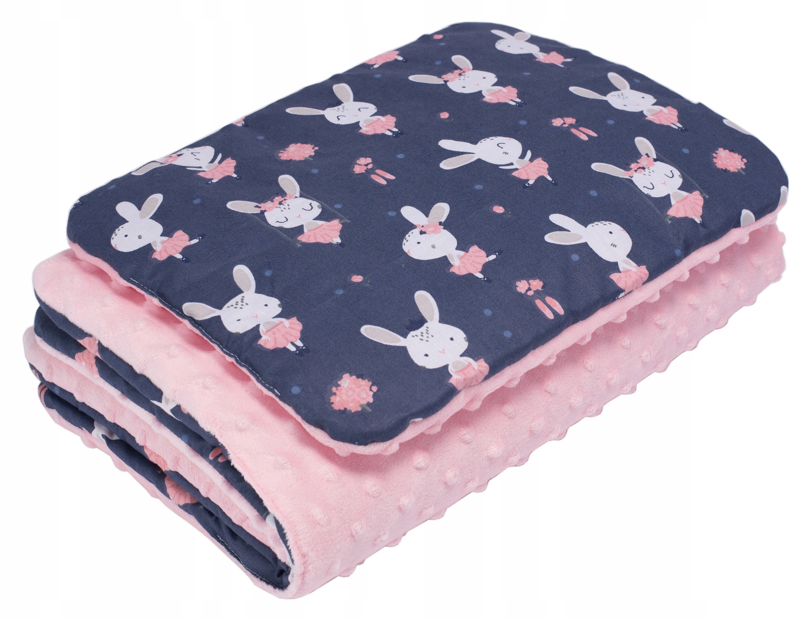 

Komplet Minky Ocieplany 75x100 Kocyk Poduszka