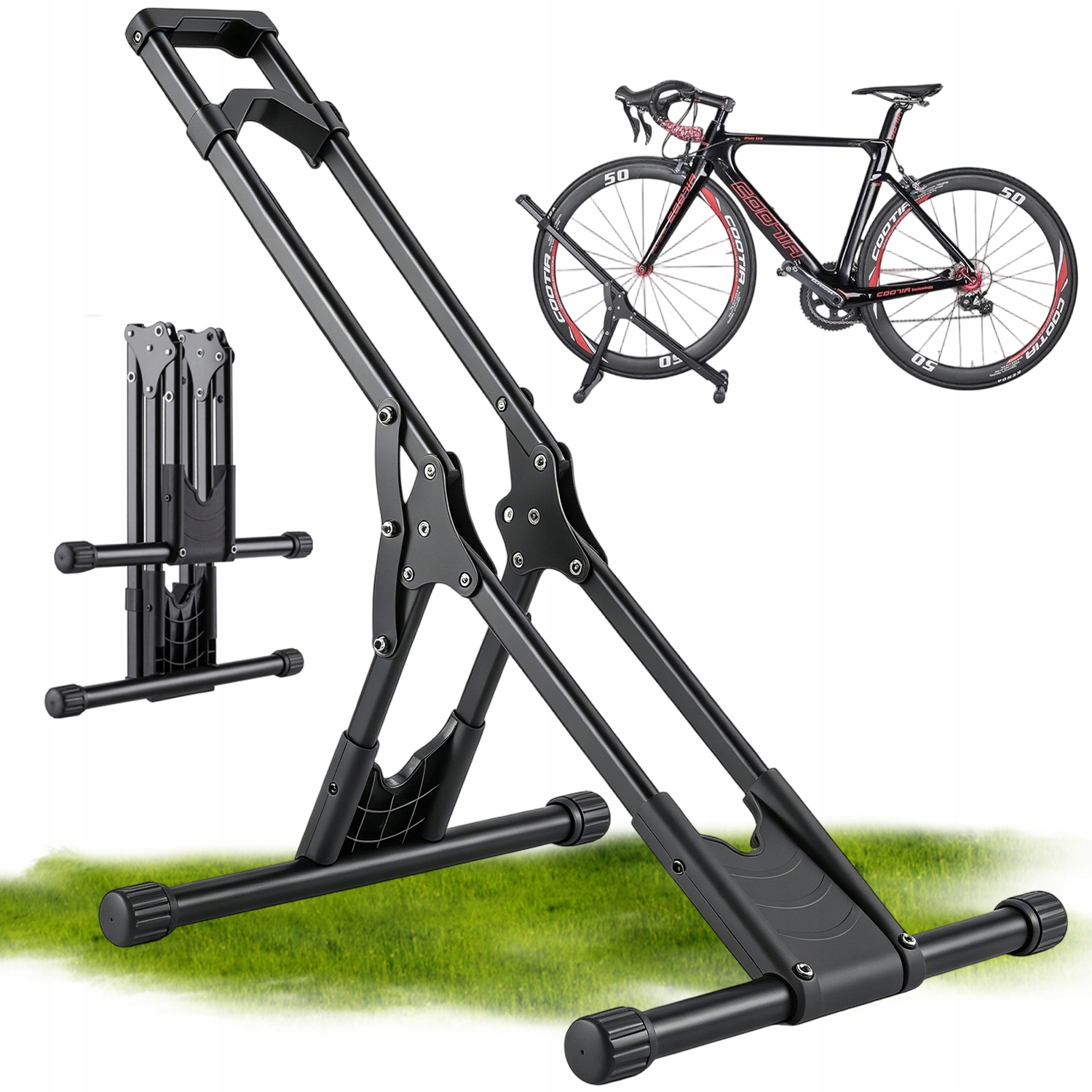 Stojak Uchwyt Rowerowy na Rower Koło Stabilny Uniwersalny 20"-29"