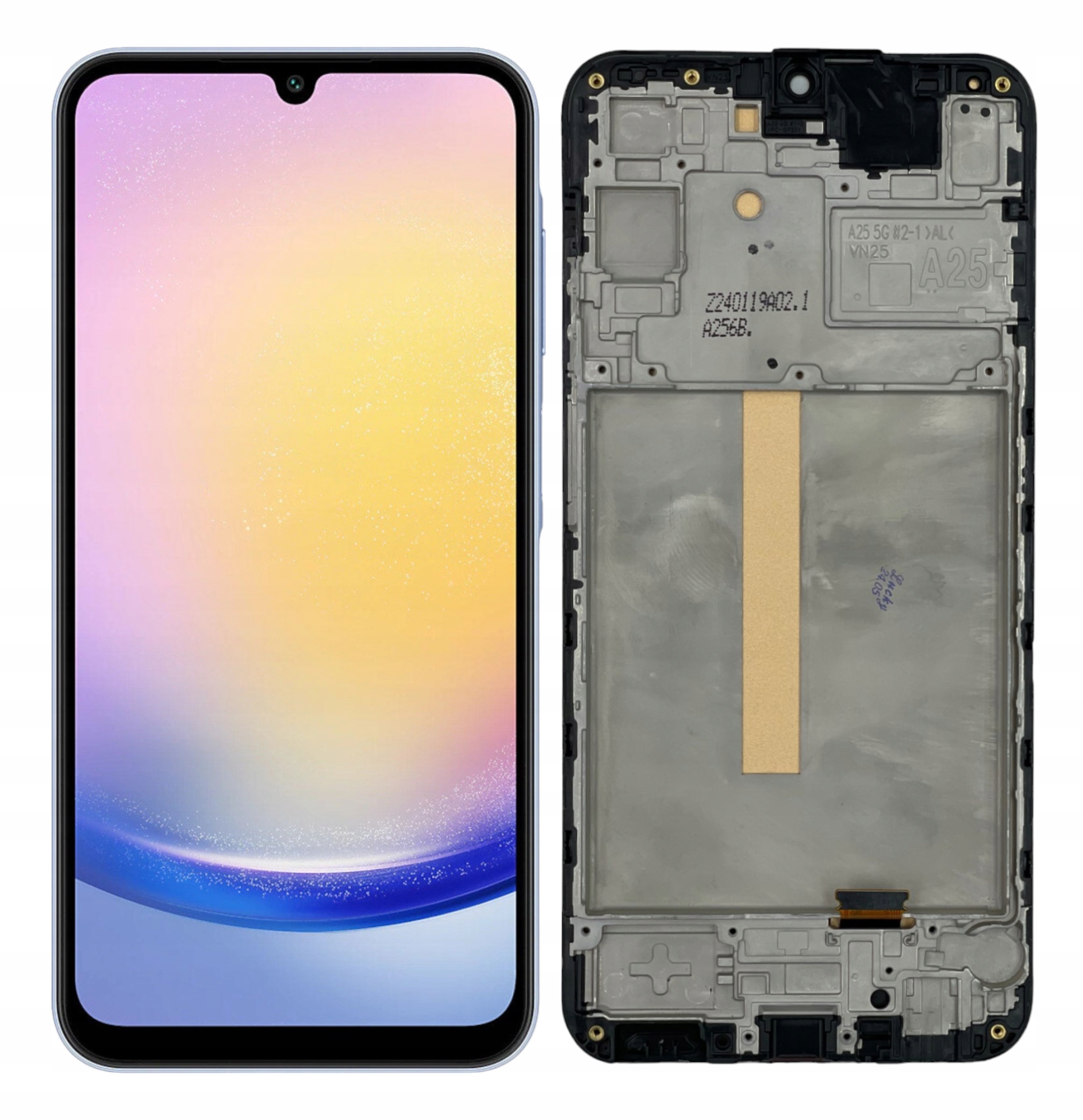 WYŚWIETLACZ EKRAN LCD SAMSUNG GALAXY A25 5G RAMKA
