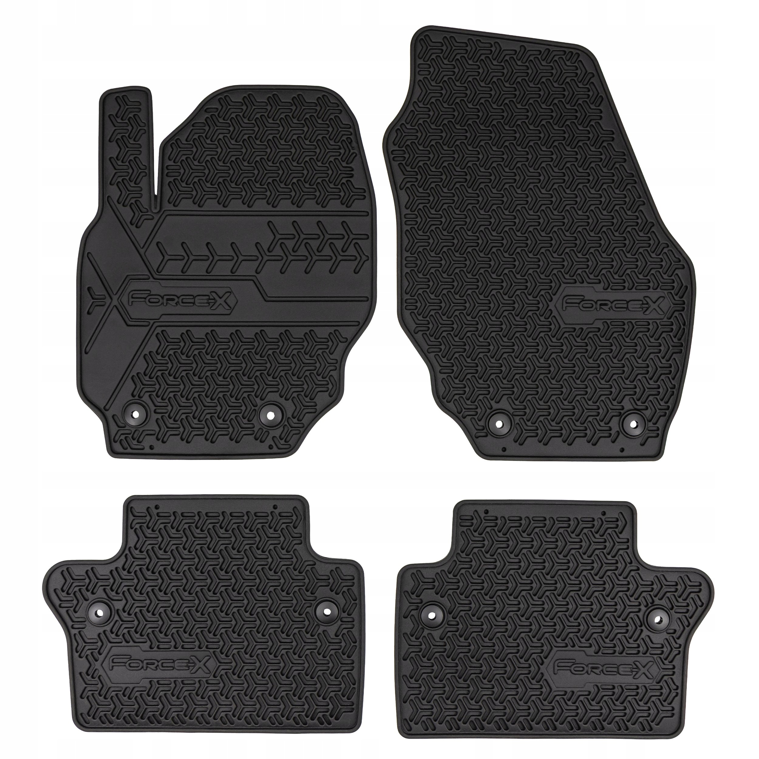Frogum Dywaniki gumowe Force-X do Volvo S60 II, do Volvo S80 II