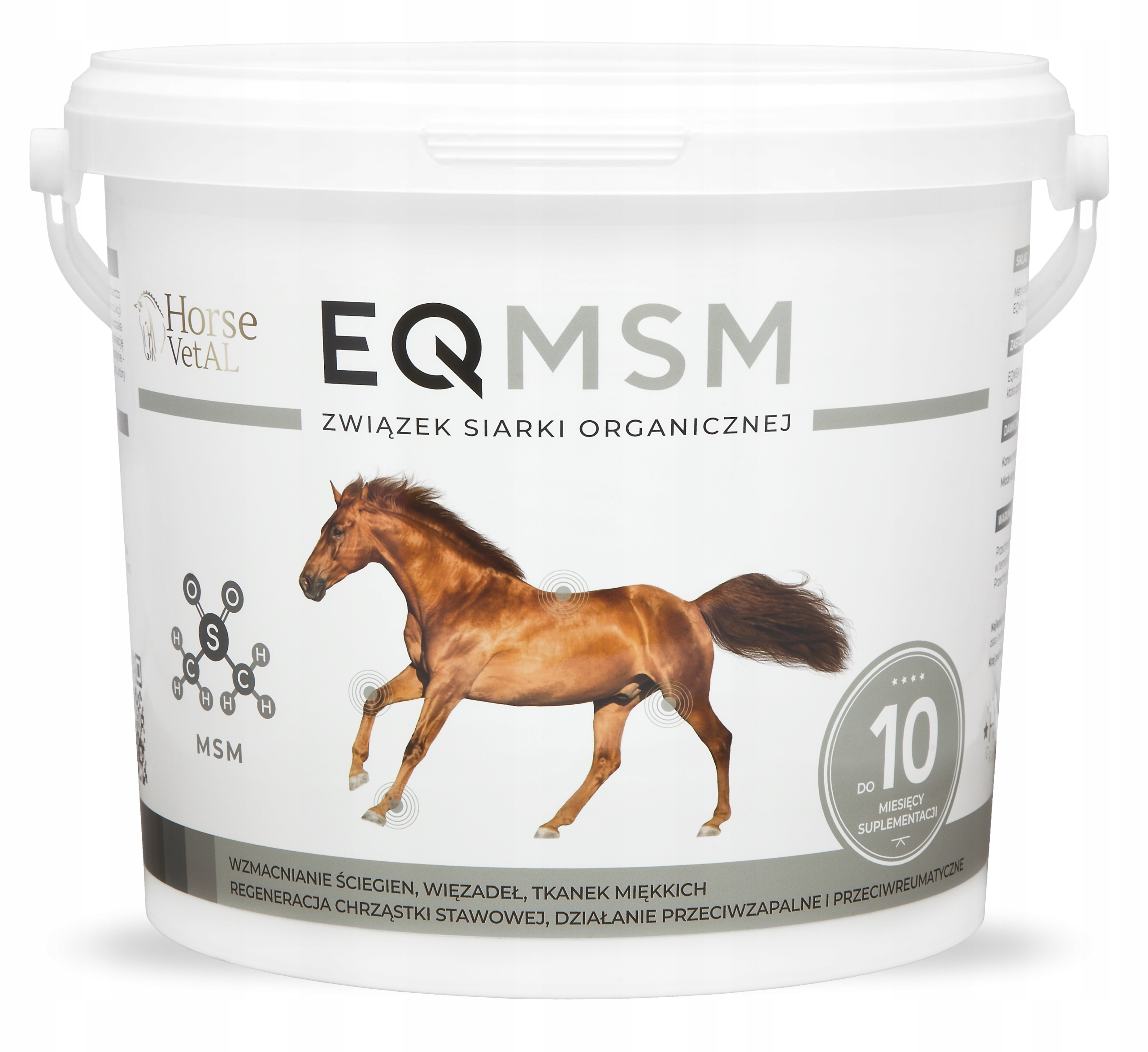 EQMSM- CZYSTY MSM, DLA KONI, aż 3000g !!PROMOCJA!!