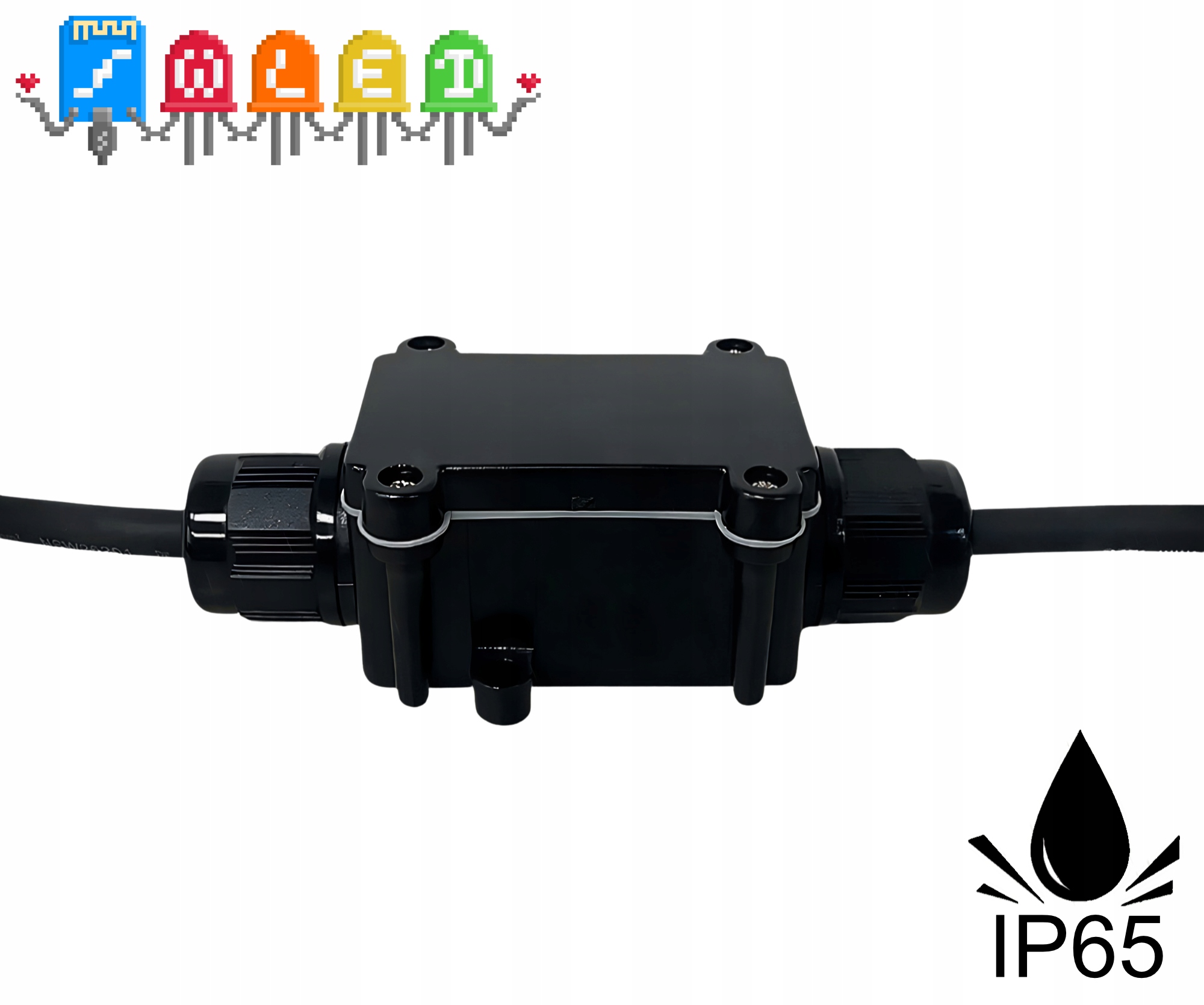 Sterownik Wled IP65 WiFi ESP32 cyfrowa taśma Led Rgbic WS2811 zewnętrzny