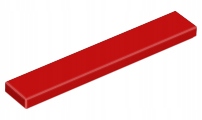

Lego Tile 1x6 Czerwony Red 6636 Nowy