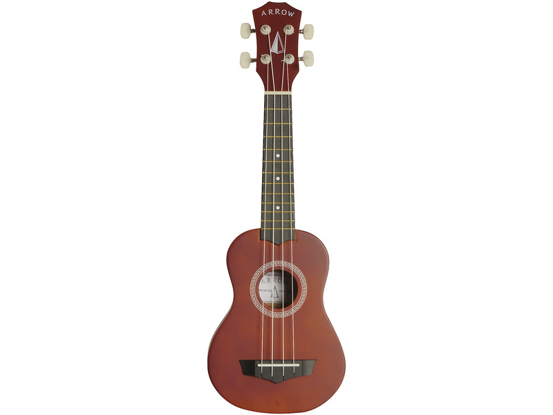 Ukulule ARROW PB10NT Soprano Ciemne drewno